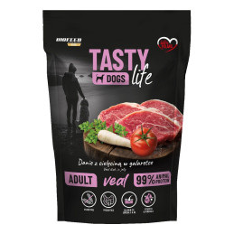 Biofeed, Tasty Dog Life Cielęcina, Saszetka, 500 g