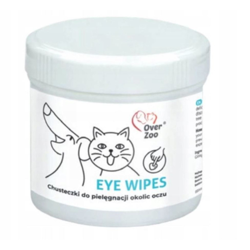 Over Zoo EYE WIPES - Chusteczki do pielęgnacji oczu 130 szt