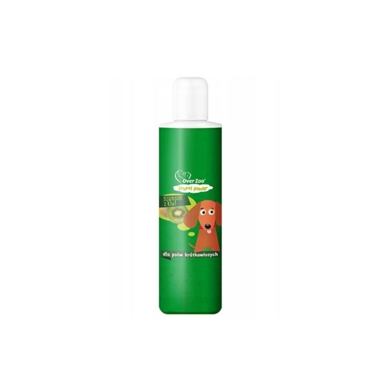 Over Zoo Frutti Power szampon kiwi dla psów o krótkiej sierści 200 ml