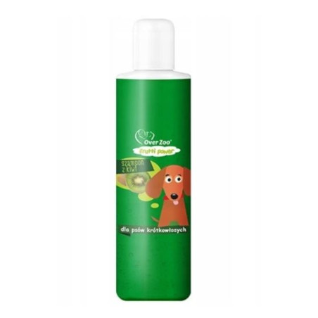 Over Zoo Frutti Power szampon kiwi dla psów o krótkiej sierści 200 ml