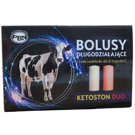 Bolusy Ketoston Duo dla bydła 10 szt. , bolusy na ketozę,