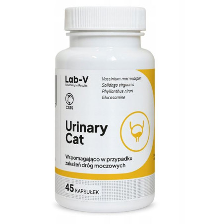 Lab V Urinary Cat, 45 kaps