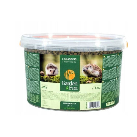 Garden&Fun, Karma dla jeży wolnożyjących 1,6 kg