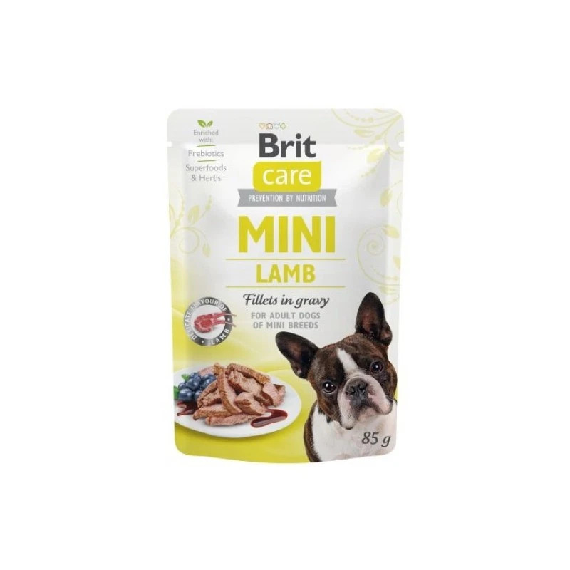 BRIT CARE MINI POUCH LAMB 85g