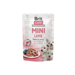 BRIT CARE MINI POUCH PUPPY LAMB 85g