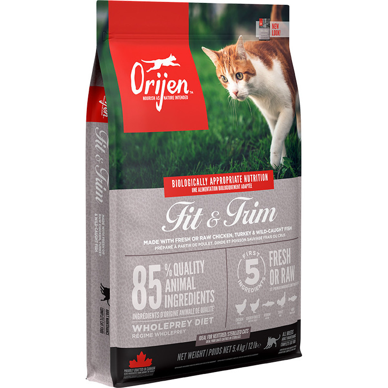 Orijen, Fit & Trim, Cat , 5,4 kg
