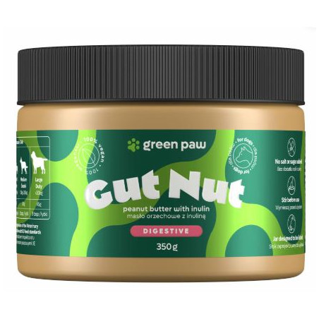 Green Paw, Gut Nut, Masło dla psów, 350 g