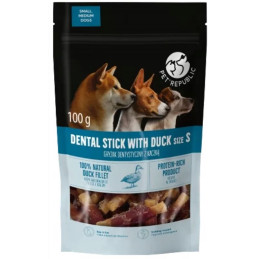 Pet Republic, gryzak dentystyczny z kaczką, S, 100 g