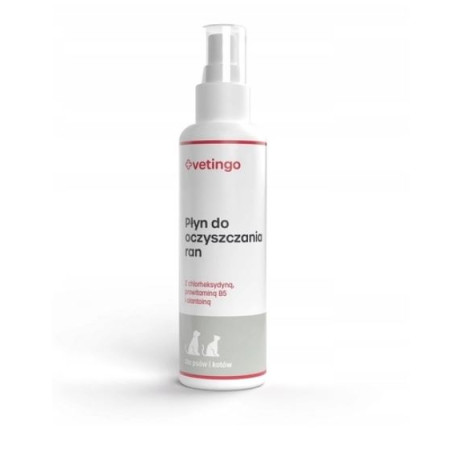 VETINGO, Płyn do czyszczenia ran, 100 ml