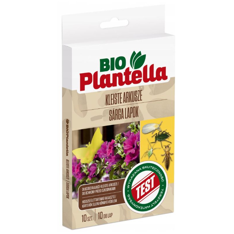 BioPlantella,  Lep do doniczek, Arkusz Motylek 10 szt