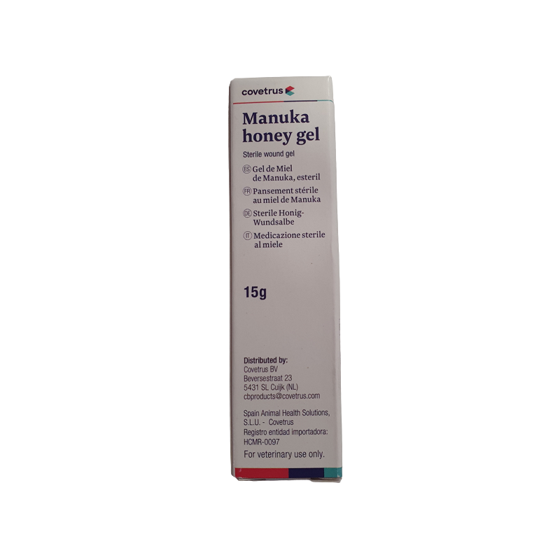 Covetrus, Manuka Honey Gel, żel opatrunkowy sterylny z miodem,  15 g
