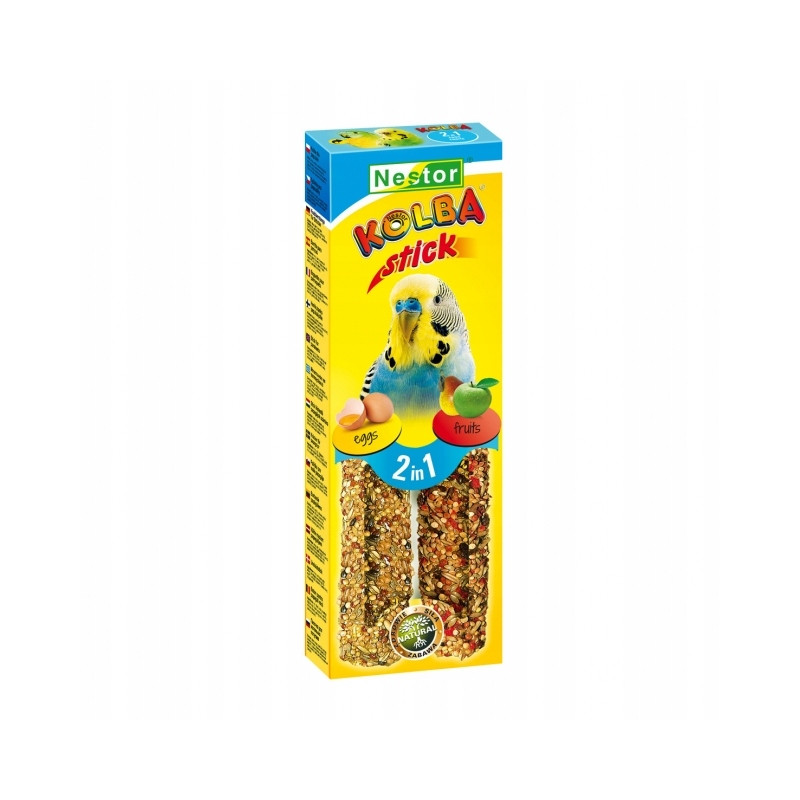 Nestror, Kolba 2w1 Papuga Mała, Jajko i Owoc