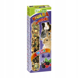 Nestor. Kolba dla gryzoni i królików z owocami leśnymi