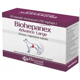 BIOWET BIOHEPANEX ADVANCE LARGE 40 kapsułek