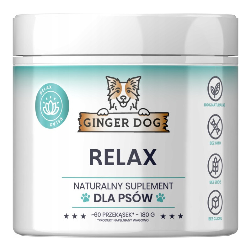 Ginger Dog, Relax, 60 przekąsek