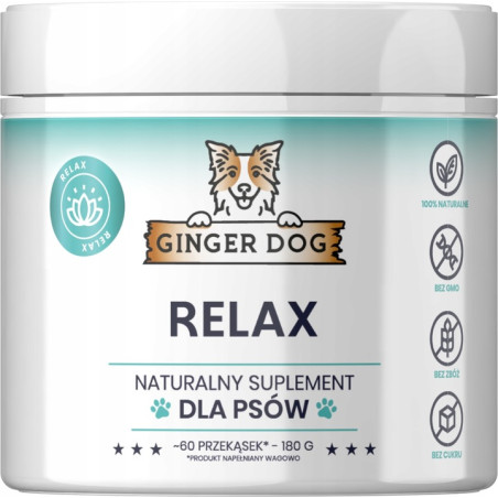 Ginger Dog, Relax, 60 przekąsek