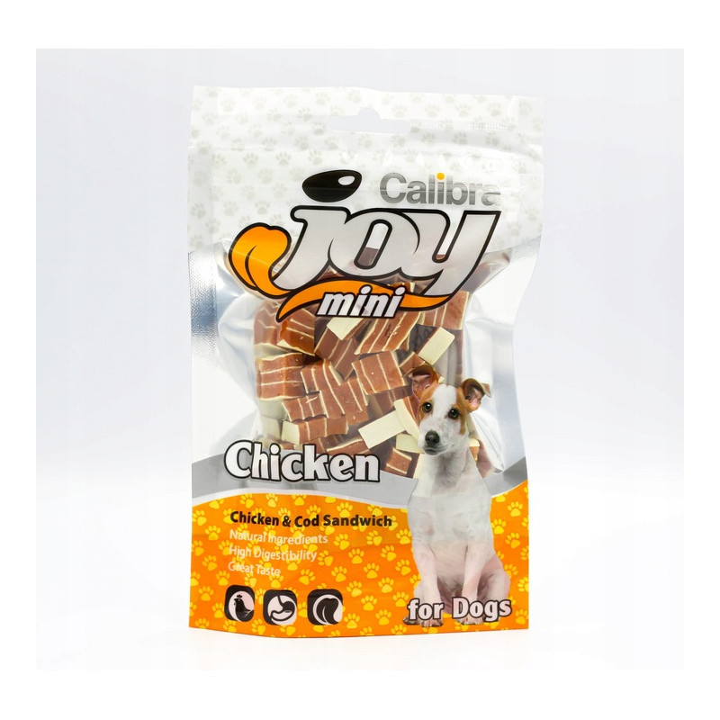 Calibra Joy mini chicken & cod sandwich - saszetki 70 g