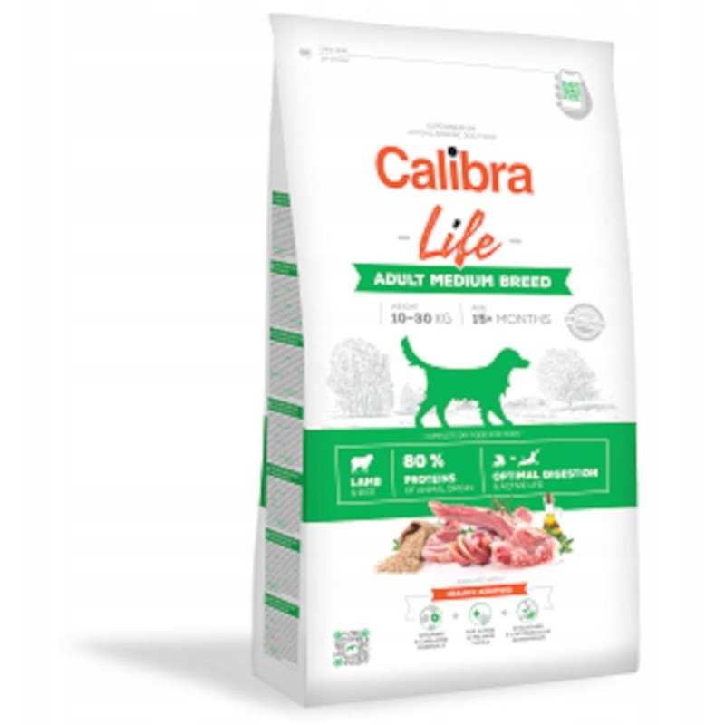 Calibra Life, średnie rasy, jagnięcina, 2,5 kg 106024
