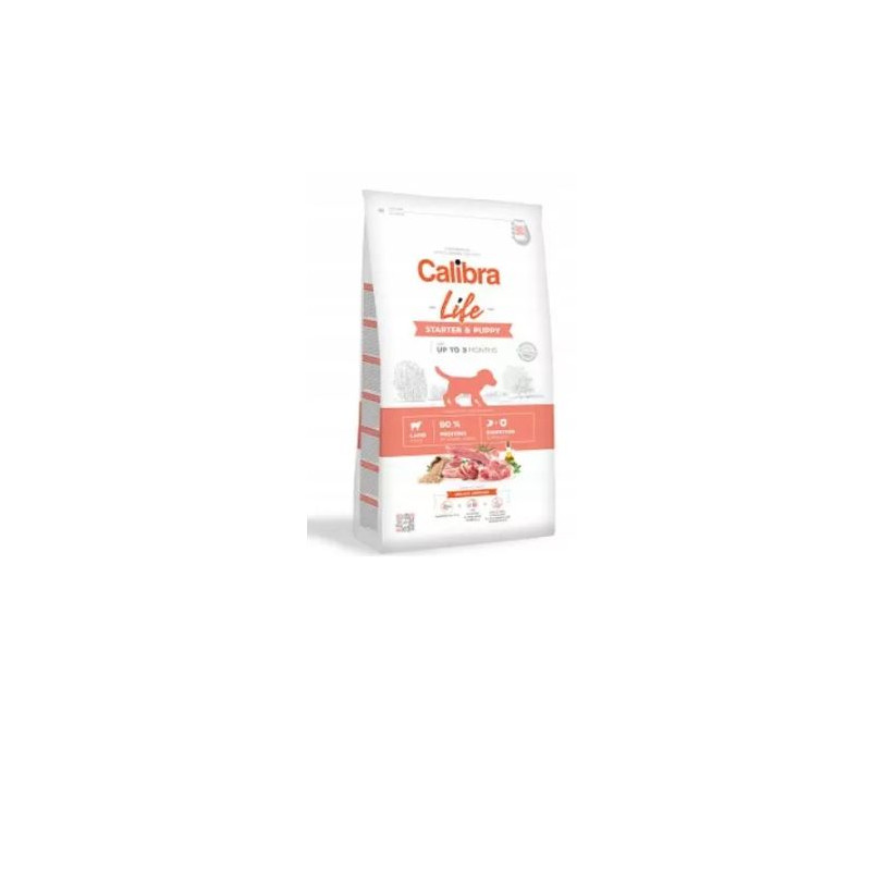Calibra Dog Life Starter & Puppy Lamb 2,5 kg, 106006