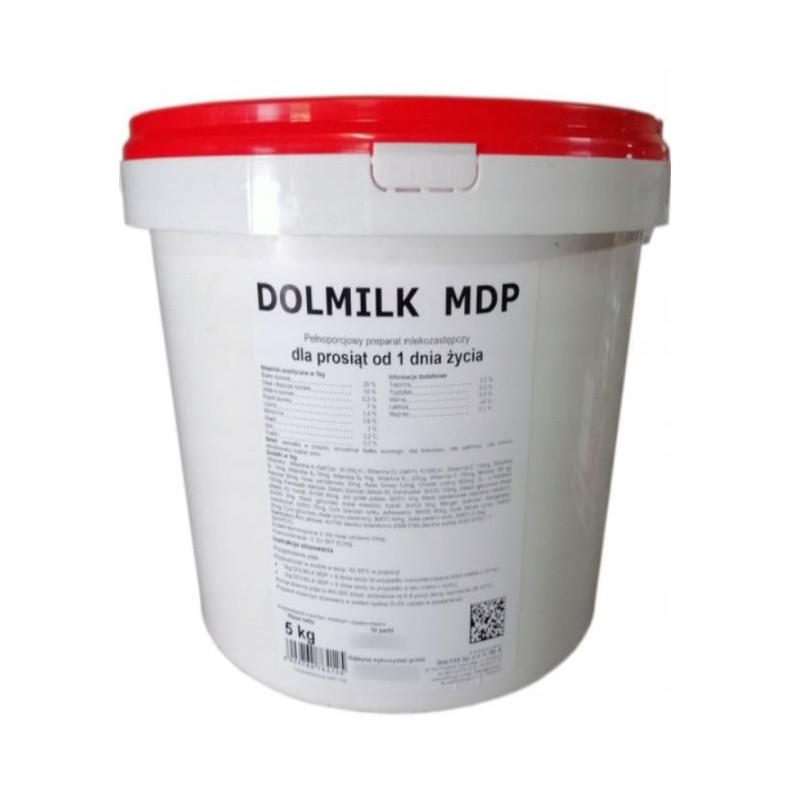 Dolfos, Dolmilk MDP, preparat mlekozastępczy dla prosiąt, 5 kg