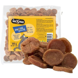 Hau&Miau, Pause snack przysmak dla psa, talarki z kaczki, 500 g