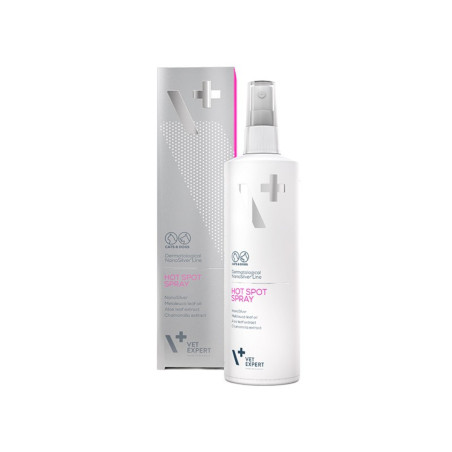 Vetexpert, Hot Spot Spray, na zmiany skórne dla psów i kotów 100 ml