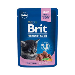 Brit Premium Cat White Fish Kitten Karma Dla Kociąt Z Rybą 100G