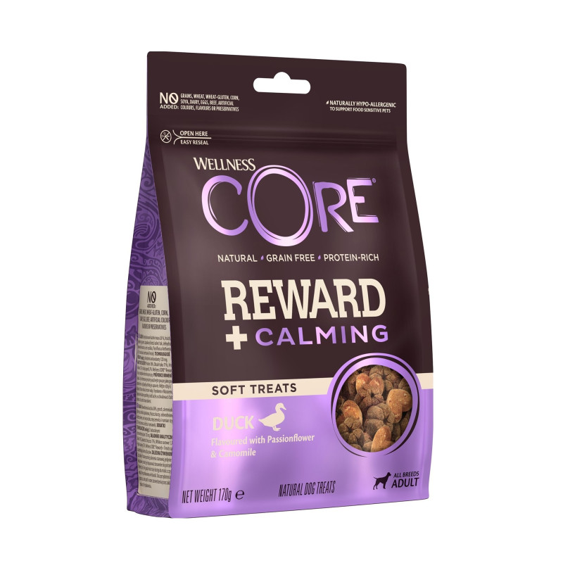 CORE Reward+ Calming przysmak dla psów dorosłych z kaczką 170g