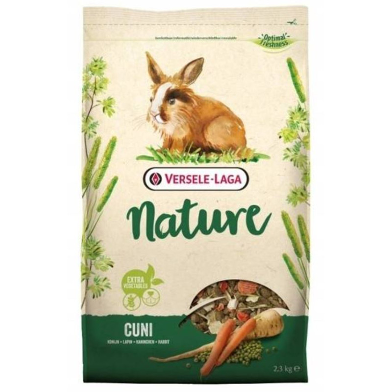 VERSELE LAGA Cuni Nature, pokarm dla królików miniaturowych, 2,3 kg