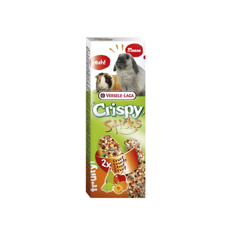 VERSELE LAGA Crispy Sticks, Kolba owocowa dla królika i świnki morskiej, 2 szt