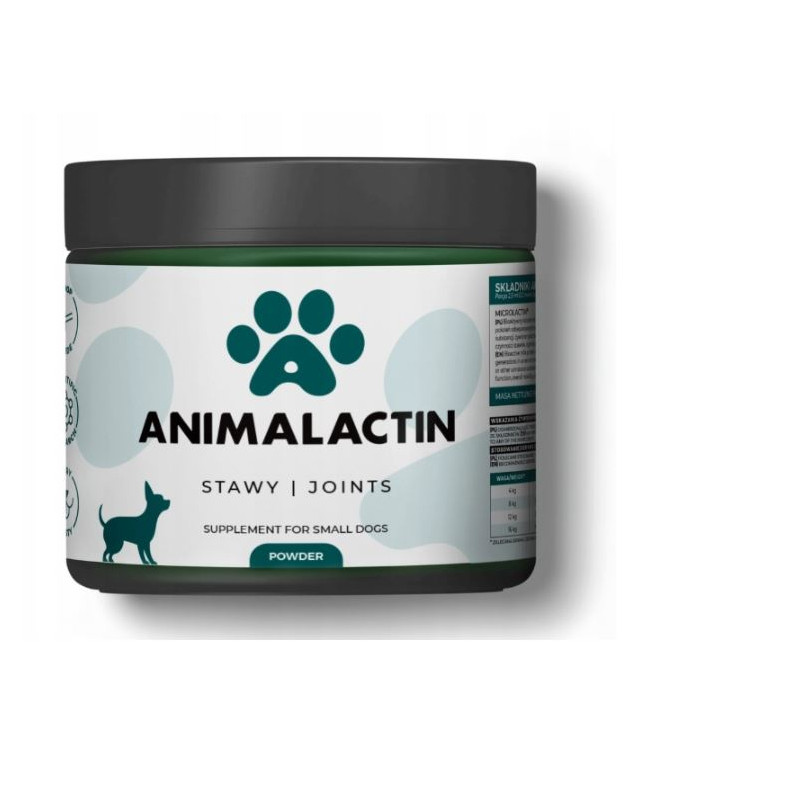 Animalactin, stawy, dla małych psów, 96 g