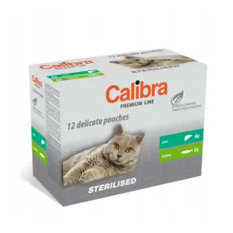 Calibra Cat Premium, multipack, 2 smaki, 12 x 100 g, 100369