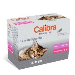 Calibra Premium, kitten multipack, 12 szt. 100372