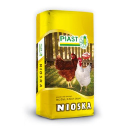 Piast, pasza dla kur niosek, granulat, 25kg