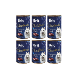 BRIT PREMIUM BY NATURE CHRISTMAS 6 x 400g