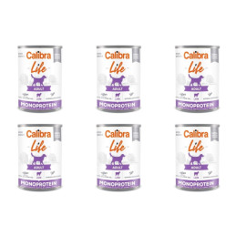 Calibra life, monobiałkowa, jagnięcina z ryżem, pies, 6 x 400 g