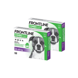 ZESTAW 2 X FRONTLINE COMBO psy L (20-40kg) 3 pipety