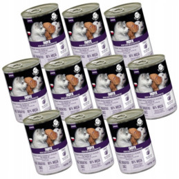 Pet Republic, dla szczeniąt z indykiem, 10 x 400g