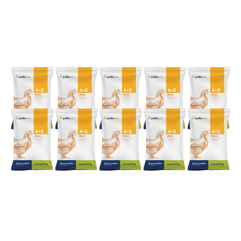 Trouw Nutrition, Polfamix A+Z, dla drobiu, 10 x 1kg
