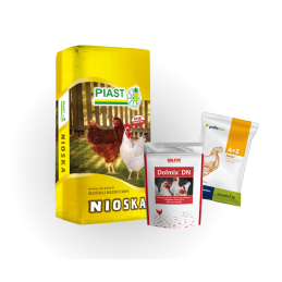 Piast, nioska, granulat, 25kg + Dolmix DN, 2,5kg + Polfamix A+Z, 1kg