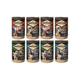 CARNILOVE MIX SMAKÓW KARMA MOKRA DLA PSA 8x400g