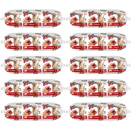 Biofeed, Nasz Pies, Baton z Wołowiną, 10 x 1 kg
