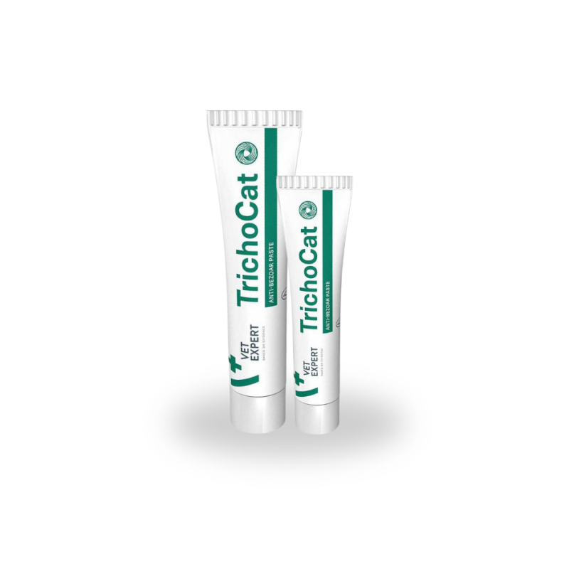 ZESTAW Vet Expert, TrichoCat, pasta odkłaczająca, 120g + 50g