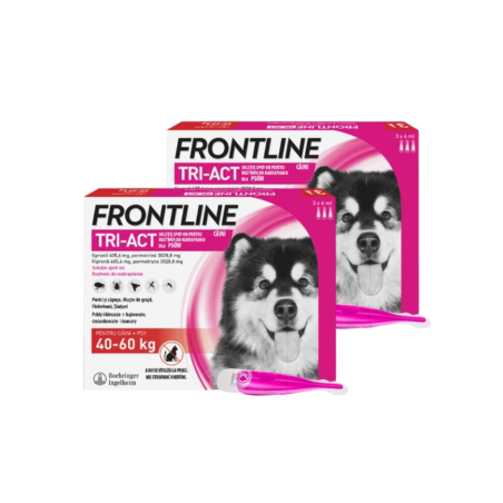 ZESTAW 2 X FRONTLINE TRI-ACT dla psów 40-60 kg XL 3x6ml