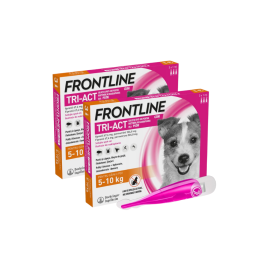 ZESTAW 2 X FRONTLINE Tri-Act, S 5-10 kg, 3 pipety
