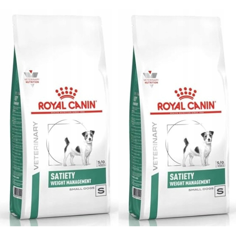 Royal Canin, satiety weight mamagment, małe rasy, 2 x 1,5 kg