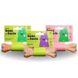 Azanki kości do rzucia M/L 17cm mix 3szt