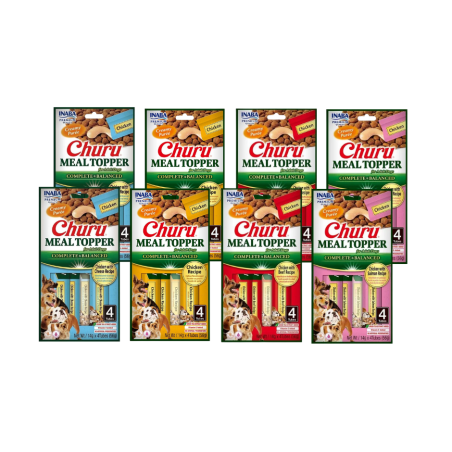Zestaw Inaba, Meal Topper dog 14g 4+4