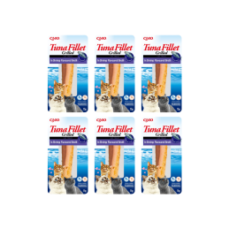 INABA CAT, TUNA FILLET IN SHRIMP BROTH, 6 x 15 g