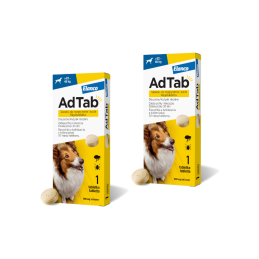 ZESTAW 2szt AdTab Tabletka 900mg, pies, 22 kg-45 kg